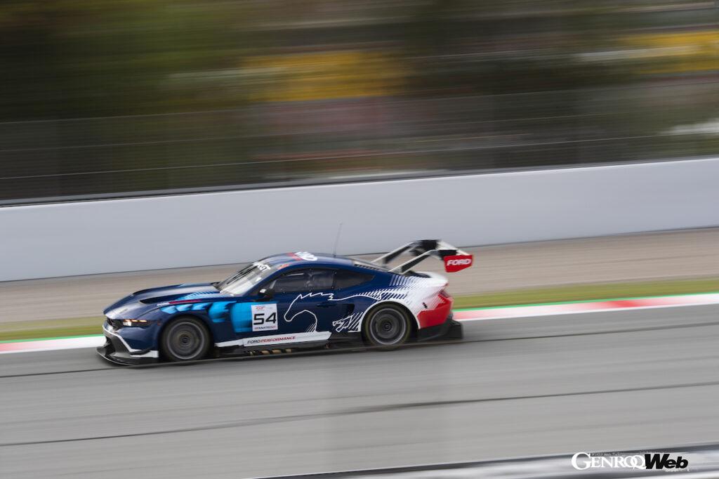 デイトナ・インターナショナル・スピードウェイで行われた、フォード マスタング GT3のテストセッション。