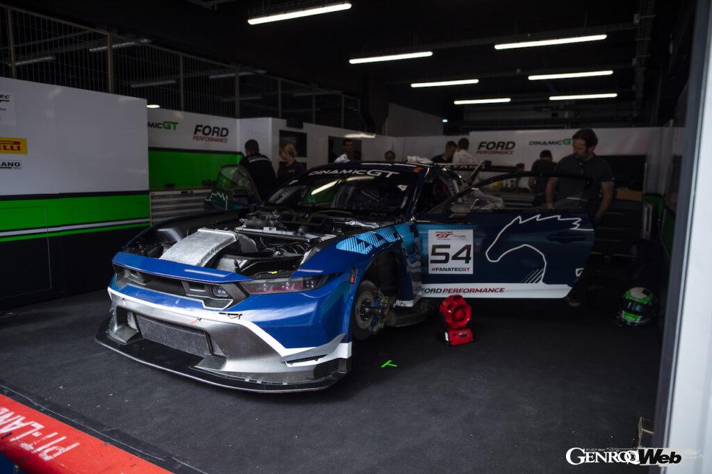 デイトナ・インターナショナル・スピードウェイで行われた、フォード マスタング GT3のテストセッション。