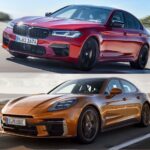 「「ポルシェ パナメーラ」のトップグレードと「BMW M5」を比較する「ドイツ製4ドアスポーツ頂上決戦」」の1枚目の画像ギャラリーへのリンク