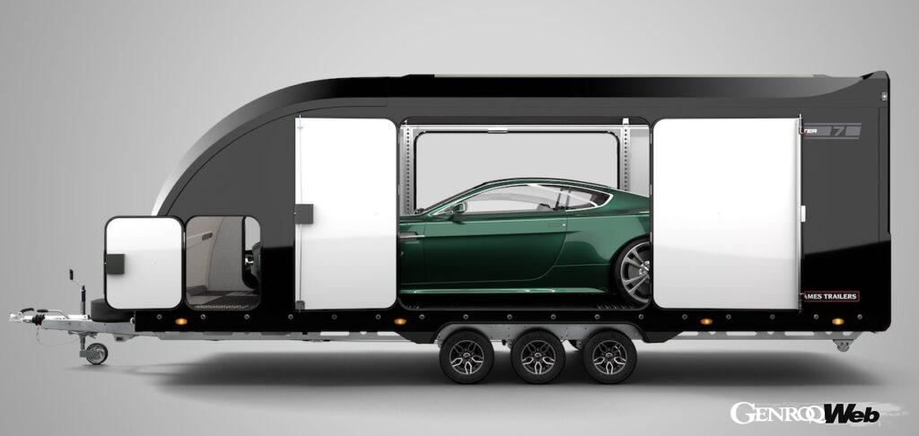 「最新軽量密閉型トレーラー「レース トランスポーター7」は重量級EVや高級SUVに対応【動画】」の7枚目の画像