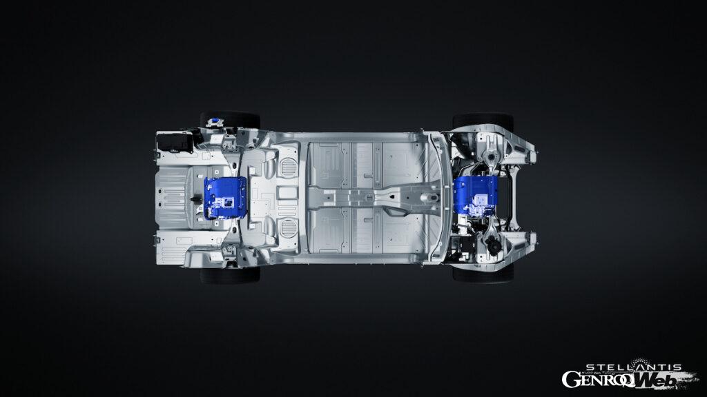 「大型EV向け新プラットフォーム「STLAラージ」をステランティスが発表「ジープやダッジのフルサイズBEVに採用」【動画】」の4枚目の画像