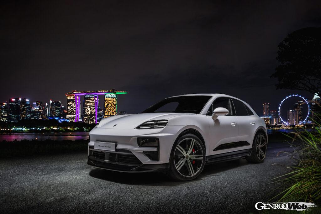 シンガポールで華々しく開催された、新型ポルシェ マカンのワールドプレミアイベント。