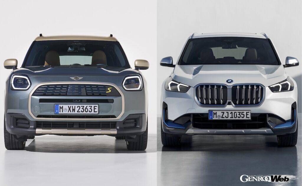 「2024年春登場の「MINI カントリーマン」を“兄弟”の「BMW X1」とスペックで比較した」の2枚目の画像