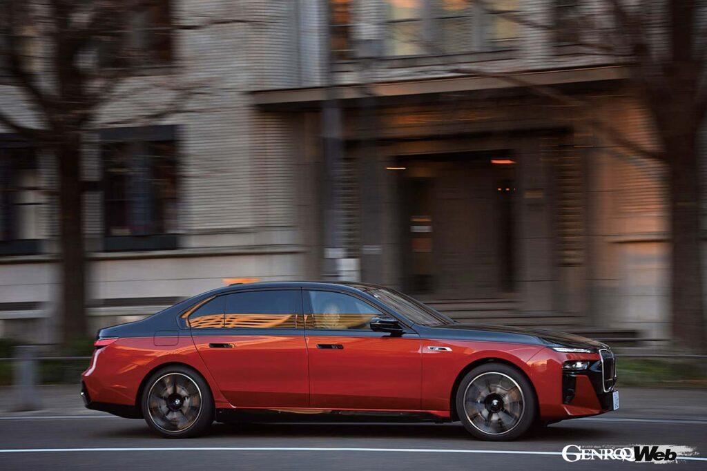 「BMW最新トップオブトップサルーン「i7 M70 xドライブ」に都内で試乗「フル電動で初のM付き7シリーズ」」の3枚目の画像
