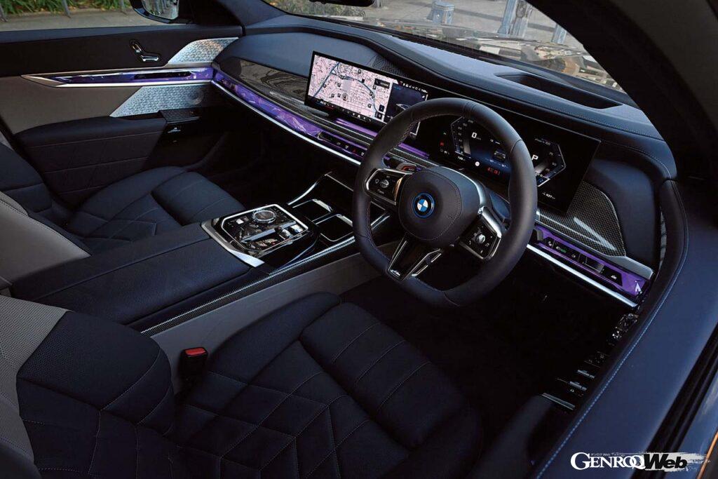 「BMW最新トップオブトップサルーン「i7 M70 xドライブ」に都内で試乗「フル電動で初のM付き7シリーズ」」の5枚目の画像