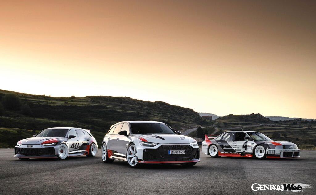 アウディ RS 6シリーズの頂点に立つハイパフォーマンス仕様「RS 6 アバント GT」がデビューを飾った。