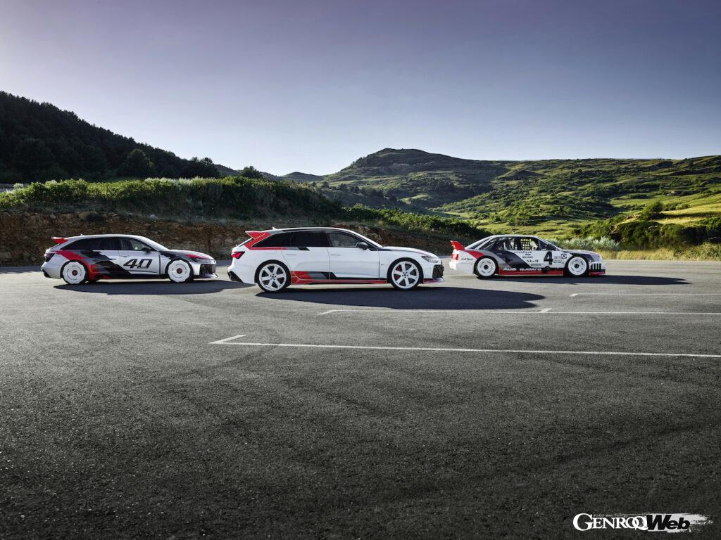 「最高出力630PS「アウディ RS 6 アバント GT」がオマージュしたのは往年の「90 クワトロ IMSA GTO」【動画】」の19枚目の画像