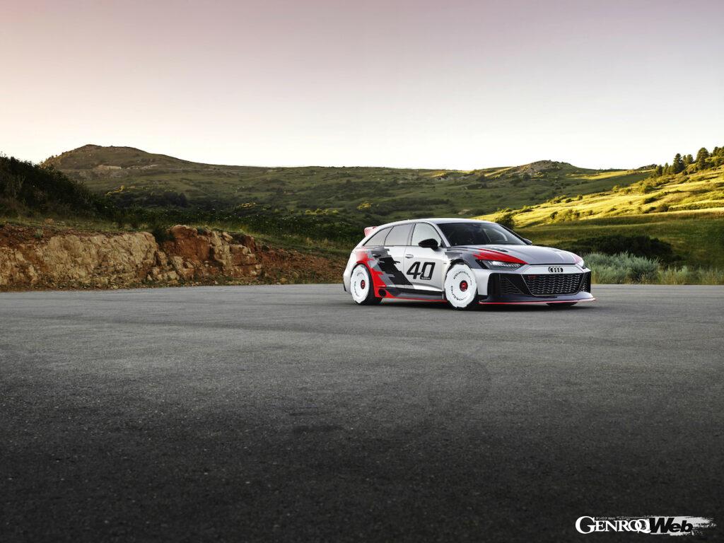 「最高出力630PS「アウディ RS 6 アバント GT」がオマージュしたのは往年の「90 クワトロ IMSA GTO」【動画】」の23枚目の画像