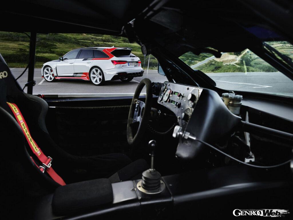 「最高出力630PS「アウディ RS 6 アバント GT」がオマージュしたのは往年の「90 クワトロ IMSA GTO」【動画】」の26枚目の画像