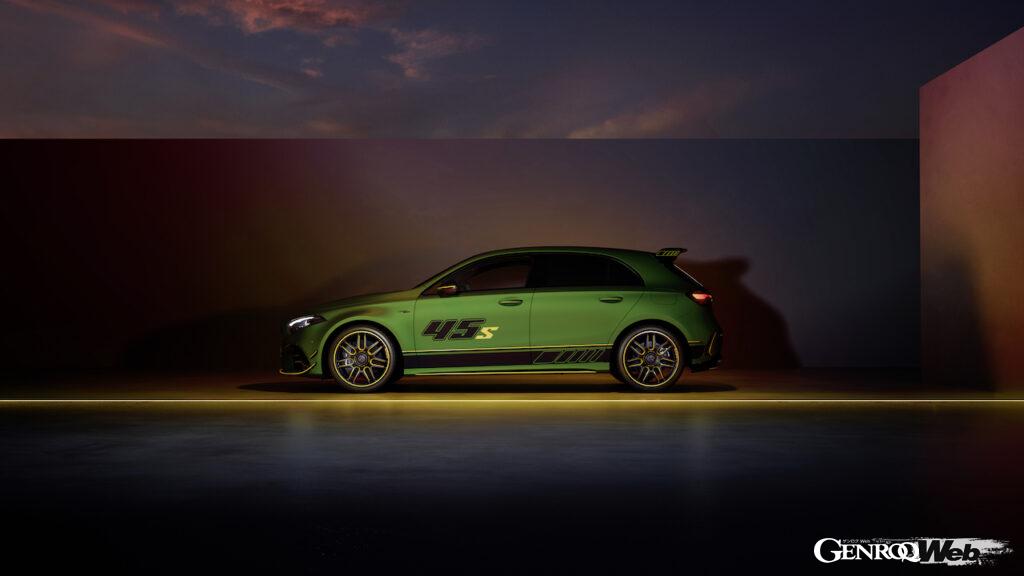 「限定車「メルセデス AMG A 45 S 4MATIC+ リミテッド・エディション」はニュルブルクリンクをイメージした特別色を採用」の7枚目の画像