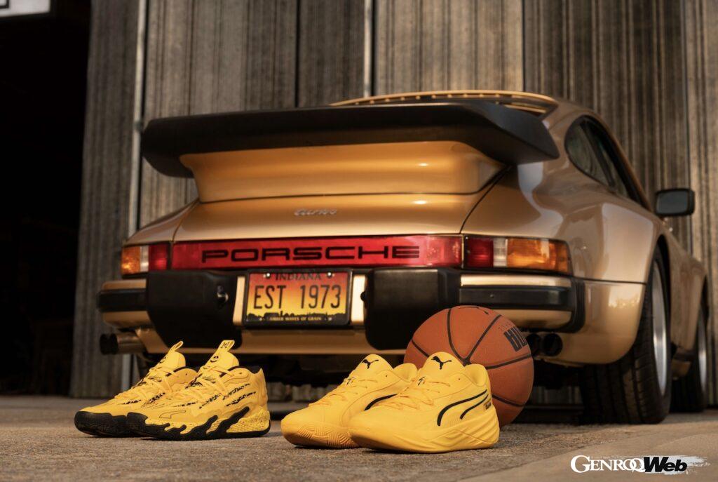 「プーマとポルシェのコラボスニーカーに「911 ターボ」と「バスケットボール」をイメージした新アイテムが登場」の5枚目の画像