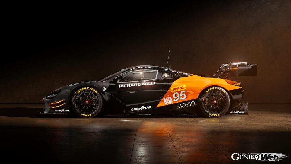 2024年シーズンのWECに投入されるユナイテッド・オートスポーツのマクラーレン 720S GT3 EVO「95」号車。