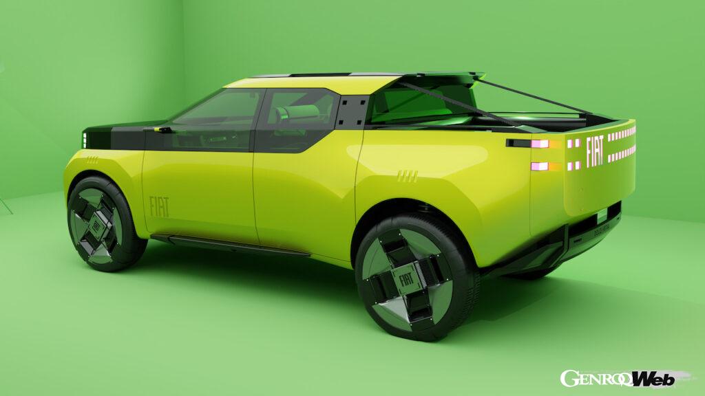 「フィアットがパンダをオマージュしたコンセプトカー5台を公開「2027年まで毎年ニューモデルを投入」【動画】」の8枚目の画像
