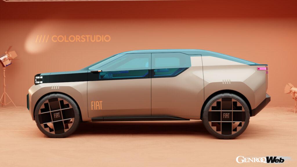 「フィアットがパンダをオマージュしたコンセプトカー5台を公開「2027年まで毎年ニューモデルを投入」【動画】」の9枚目の画像