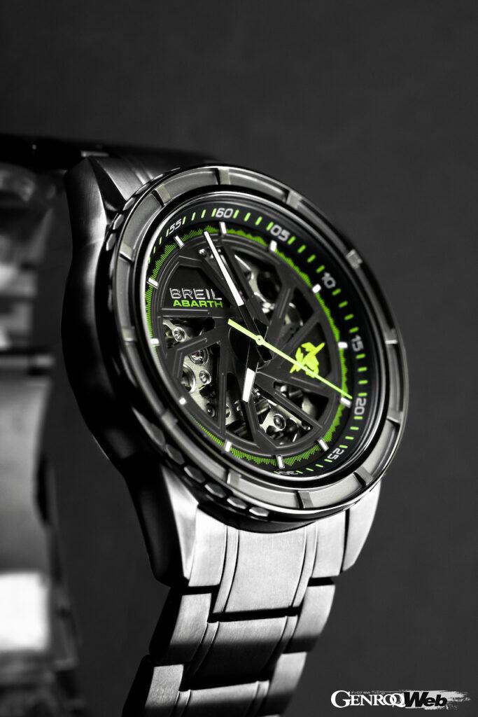 「500eのコラボ腕時計「ブレイル アバルト 500e ウォッチ」はアシッドグリーンがそれっぽい「限定999本」」の1枚目の画像
