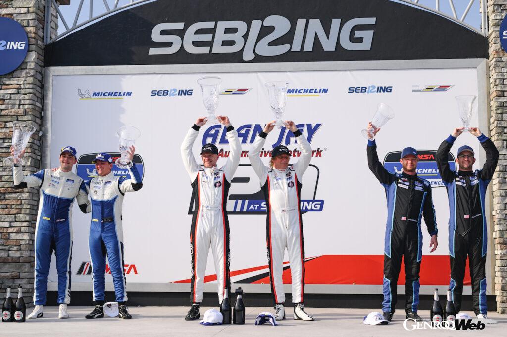 「IMSA併催の「アラン・ジェイ・オートモーティブ120」で「アストンマーティン ヴァンテージ GT4」が初勝利」の2枚目の画像