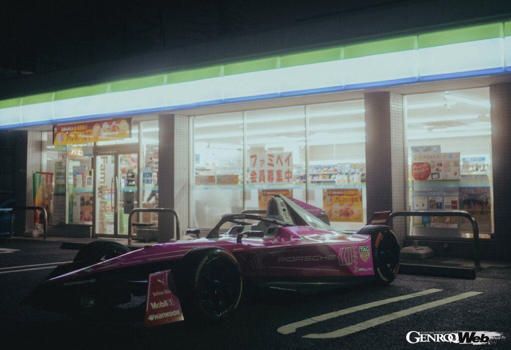 「東京E-Prixにスペシャルカラーを纏った「99X エレクトリック」がアピールするポルシェとタグ・ホイヤーの関係」の2枚目の画像