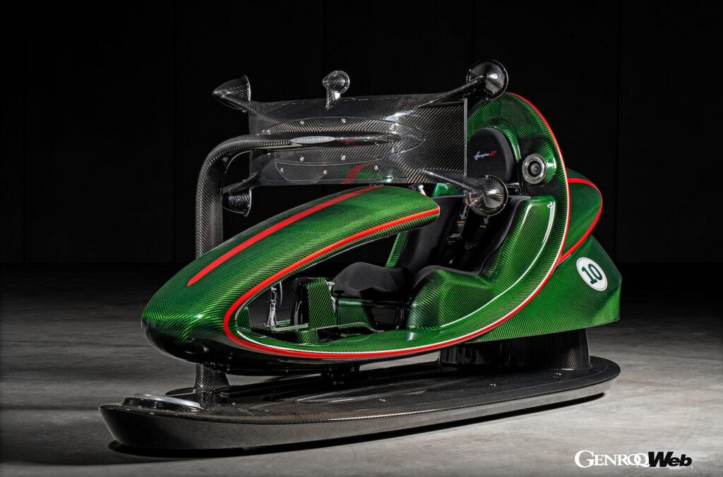 「パガーニがレーシング・アンリーシュドと共同開発した「ウアイラ R シミュレーター」のこだわり」の2枚目の画像