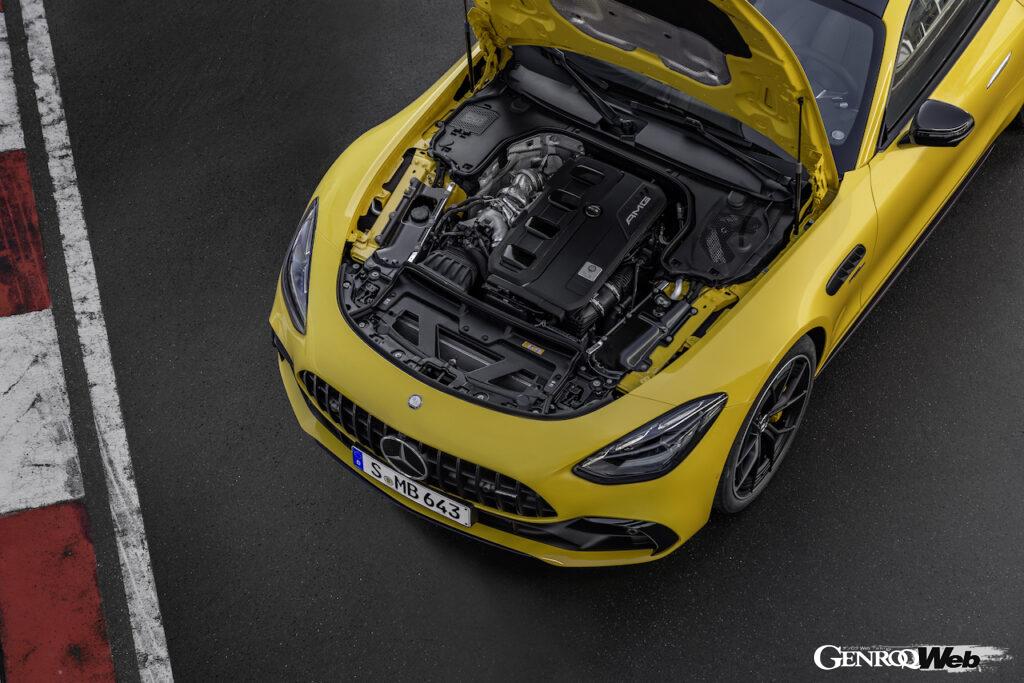 「「メルセデス AMG GT 43 クーペ」がデビュー「F1由来の電動ターボ搭載の2.0リッター直4の最高出力は426PS」」の15枚目の画像