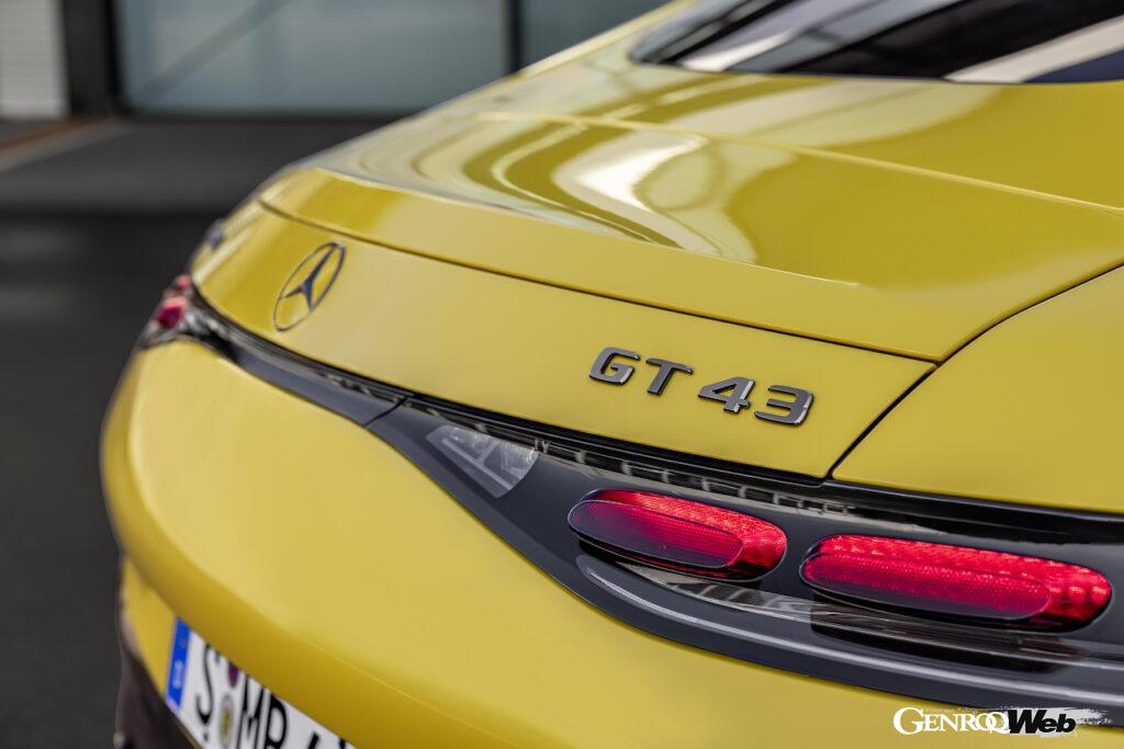 「「メルセデス AMG GT 43 クーペ」がデビュー「F1由来の電動ターボ搭載の2.0リッター直4の最高出力は426PS」」の16枚目の画像