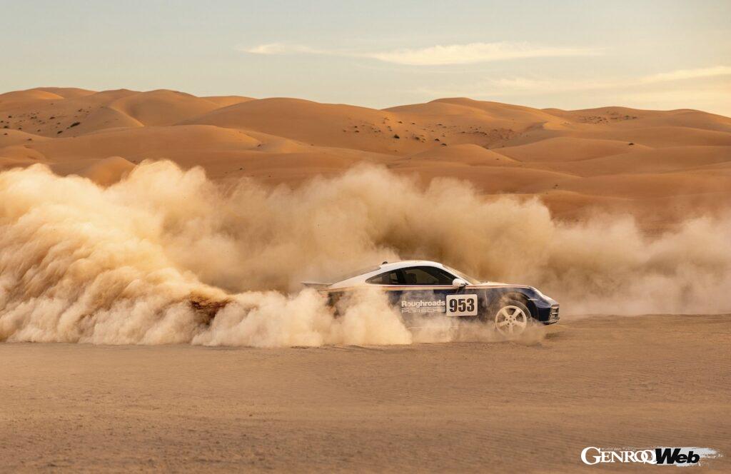 「F1参戦の期待がかかるアムナ・アル・クバイシが故郷UAEの砂漠を「ポルシェ 911 ダカール」で疾走【動画】」の2枚目の画像