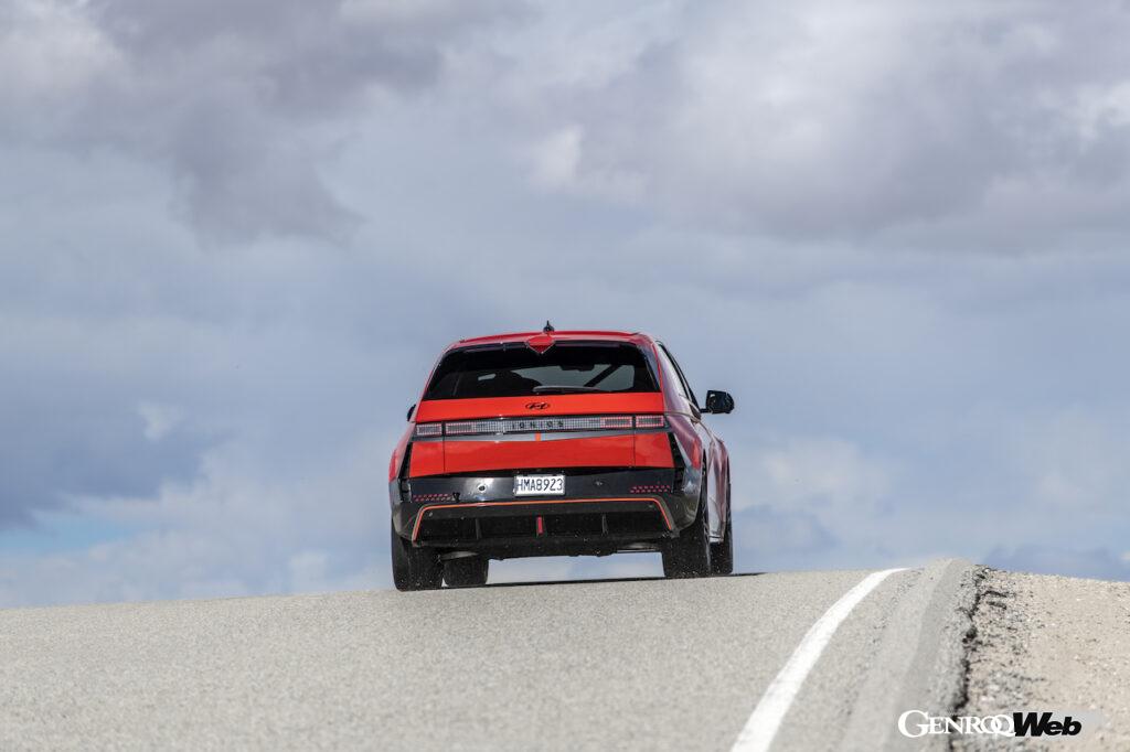 「ハイパフォーマンスEV「ヒョンデ アイオニック 5 N」がパイクスピークに挑戦「目標は市販電動SUV／クロスオーバークラスの記録更新」」の10枚目の画像