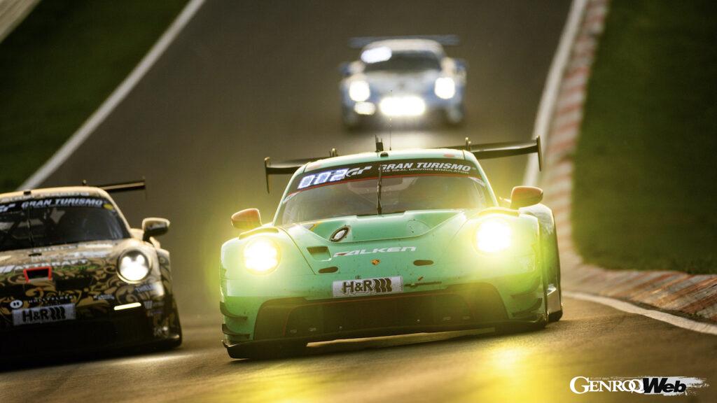 「ニュルブルクリンク24時間予選レースで「ポルシェ 911 GT3 R」ファルケン・モータースポーツ44号車が2連勝」の12枚目の画像