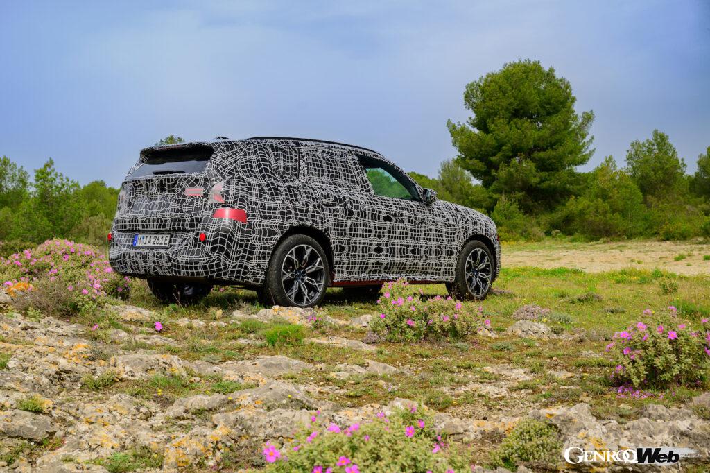 「数週間後にワールドプレミアされる4代目「BMW X3」が南仏ミラマスで最終テストを完了」の27枚目の画像