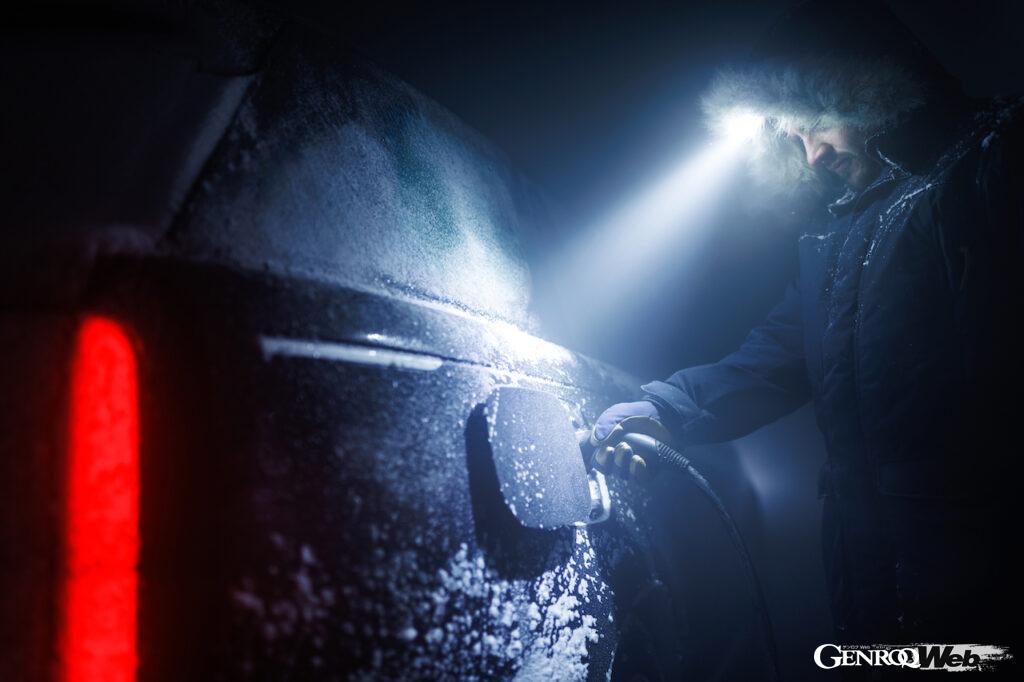 「フル電動「レンジローバー エレクトリック」のプロトタイプ1号車が北極圏でテスト「マイナス40℃で性能を検証」【動画】」の7枚目の画像