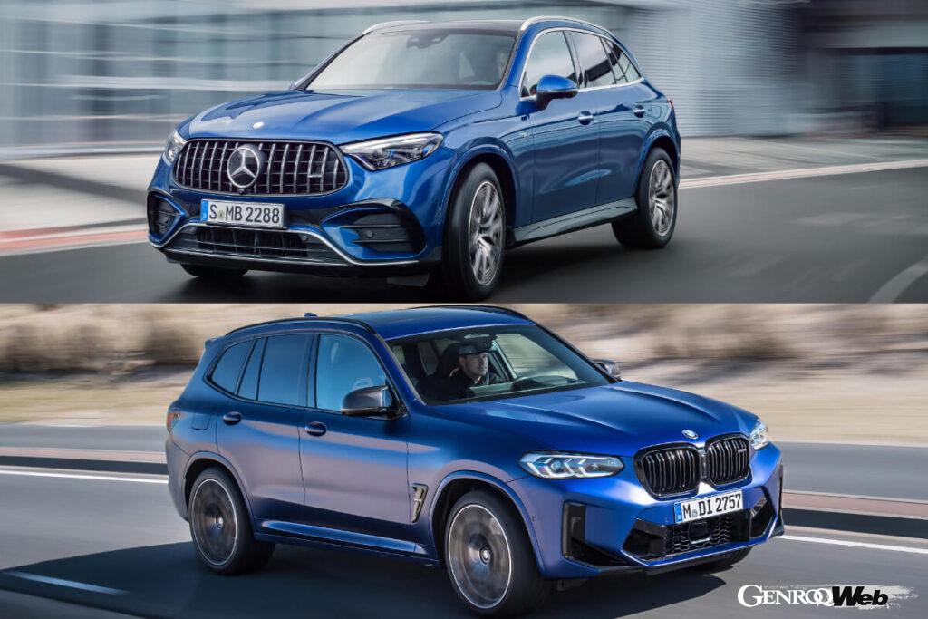 「「1000万円超級の高性能SUV」最新の「メルセデスAMG GLC 43」とモデル末期の「BMW X3 M」を比較」の9枚目の画像