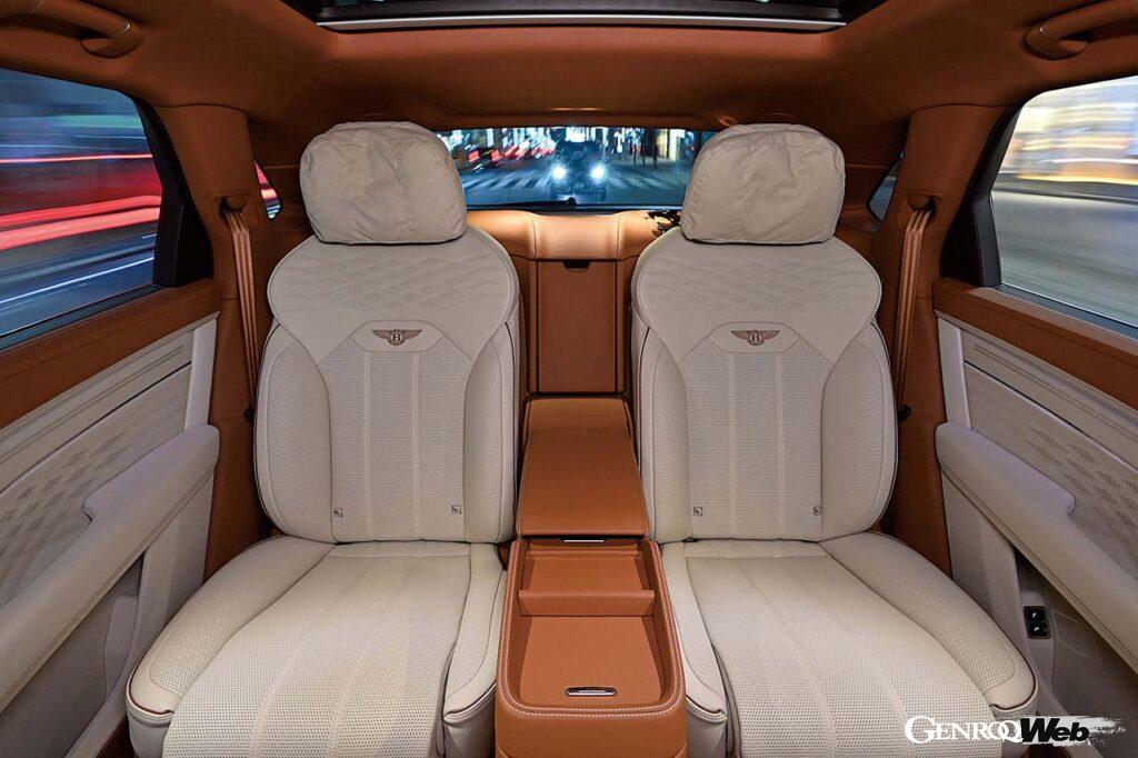 「3000万円超SUVの「メルセデス・マイバッハ GLS 600」と「ベントレー・ベンテイガ」を後席重視で比較」の4枚目の画像