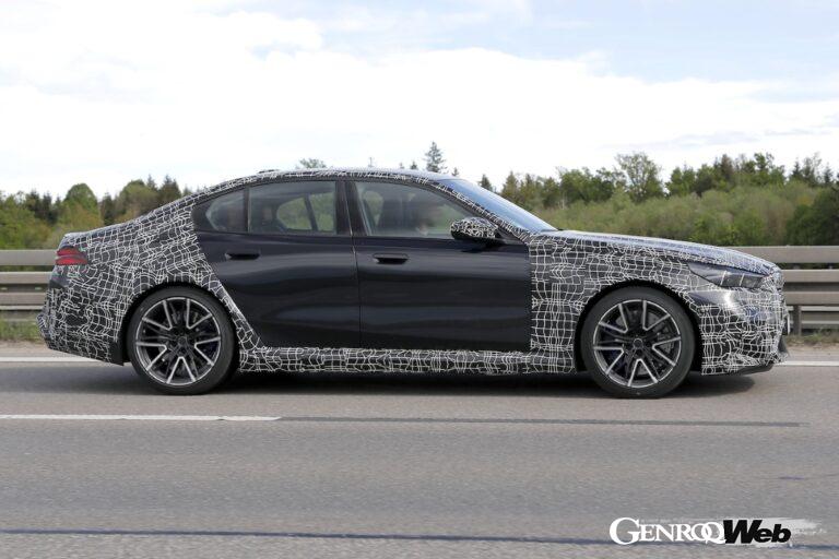新型「BMW 5シリーズ」の最強バージョン「M5」のプロトタイプを目撃！