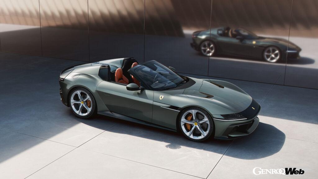 「フェラーリの最新フロントV12搭載モデル「12チリンドリ スパイダー」がデビュー「最高出力830PS」」の10枚目の画像