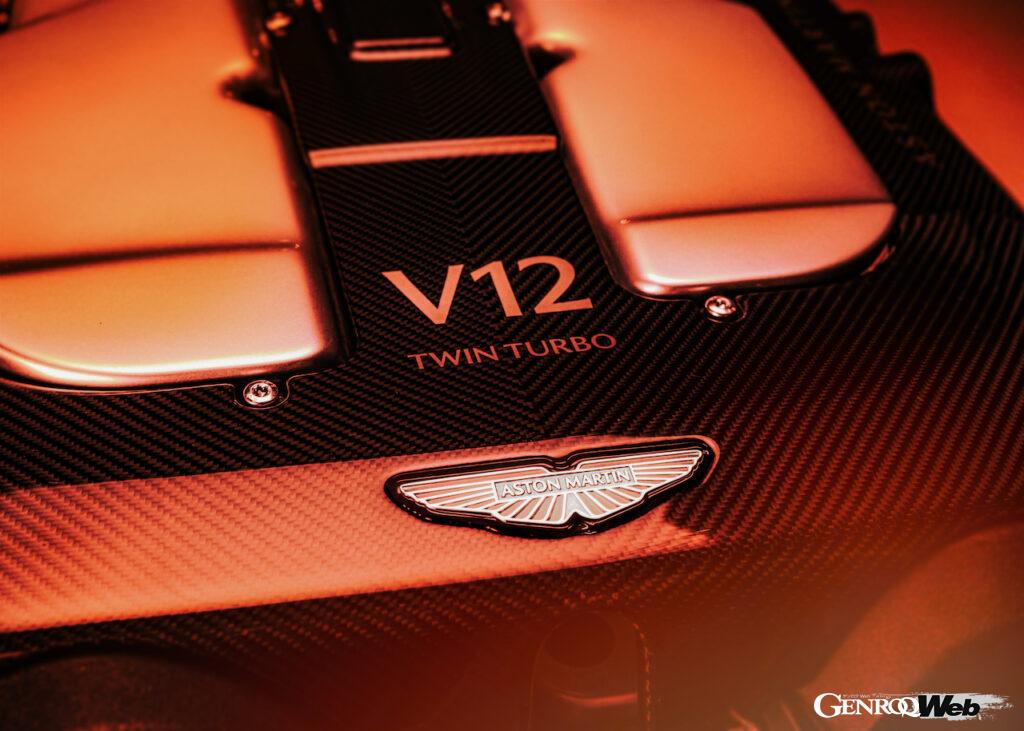「アストンマーティンが新開発V12エンジンを新型フラグシップに搭載「最高出力835PS」【動画】」の1枚目の画像
