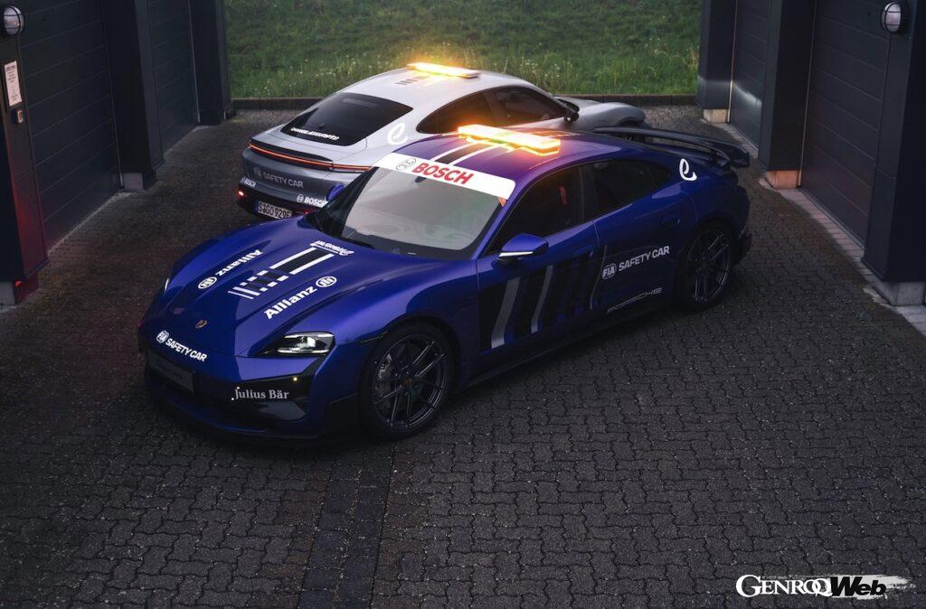 「フォーミュラE公式セーフティカーに「ポルシェ タイカン ターボ GT」を採用「ベルリンE-Prixから」」の2枚目の画像