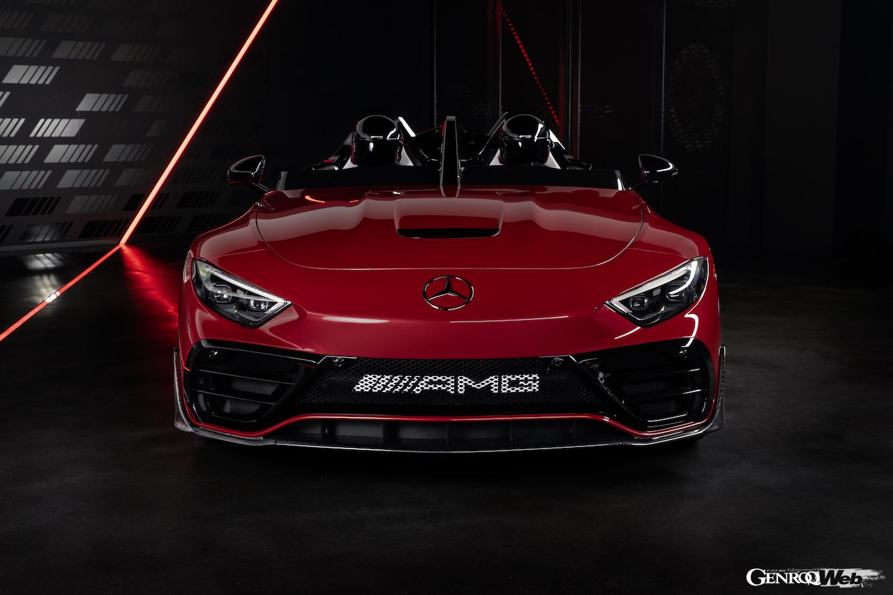 「2シーターバルケッタコンセプト「メルセデス AMG ピュアスピード」がデビュー「少量生産シリーズ第1弾として250台来年販売」」の9枚めの画像