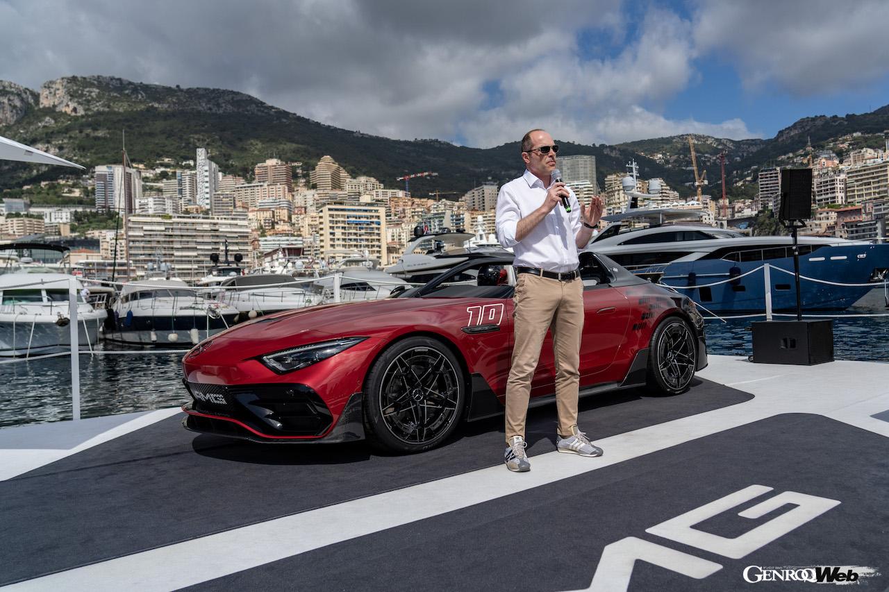 「2シーターバルケッタコンセプト「メルセデス AMG ピュアスピード」がデビュー「少量生産シリーズ第1弾として250台来年販売」」の11枚めの画像