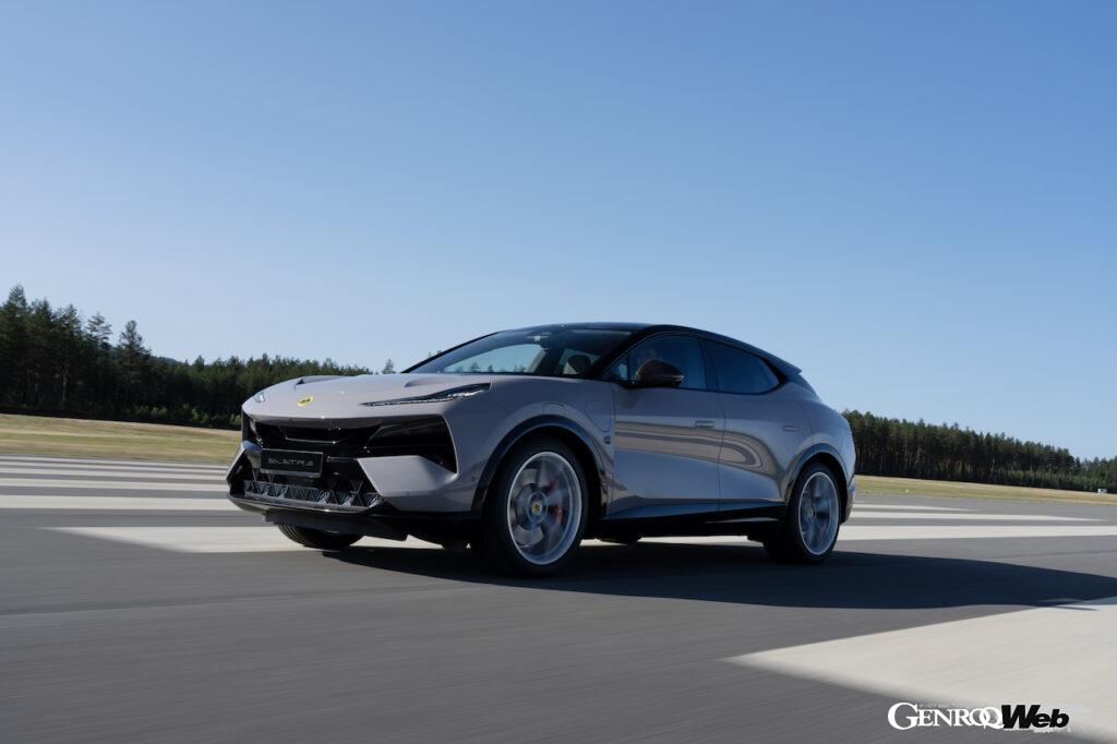 「フル電動SUV「ロータス エレトレ」が2024年秋から日本でもデリバリー「リーズナブルなベースグレードの追加も」」の3枚目の画像