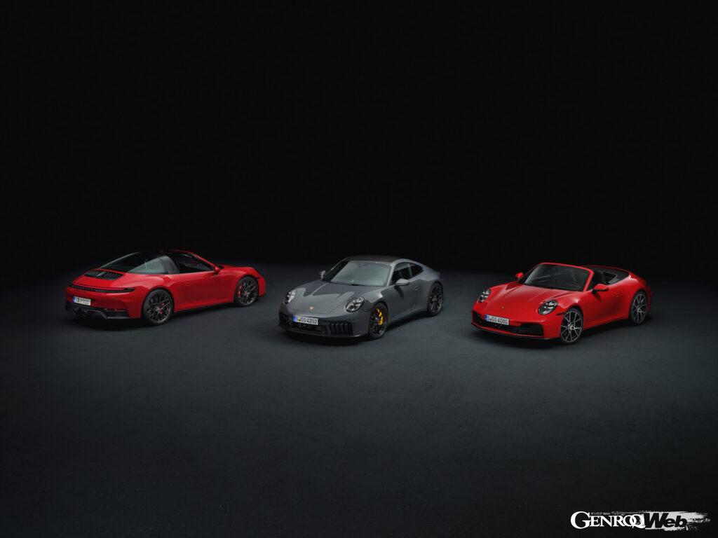 「新開発「T-ハイブリッド」を搭載した「ポルシェ 911 GTS」がデビュー「最高出力システム541PS」【動画】」の3枚目の画像