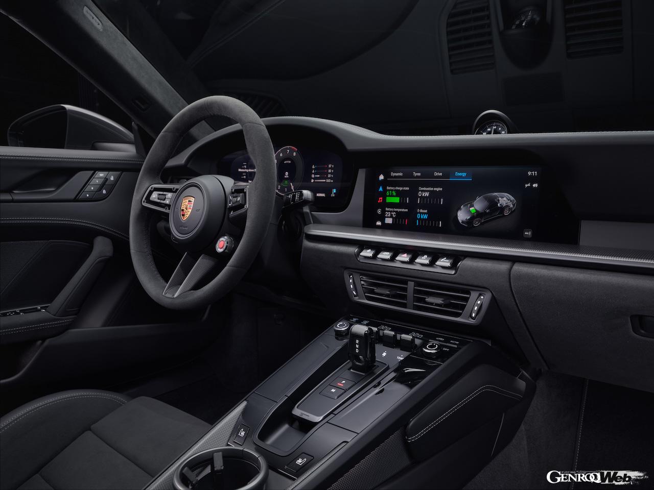 「新開発「T-ハイブリッド」を搭載した「ポルシェ 911 GTS」がデビュー「最高出力システム541PS」【動画】」の26枚めの画像