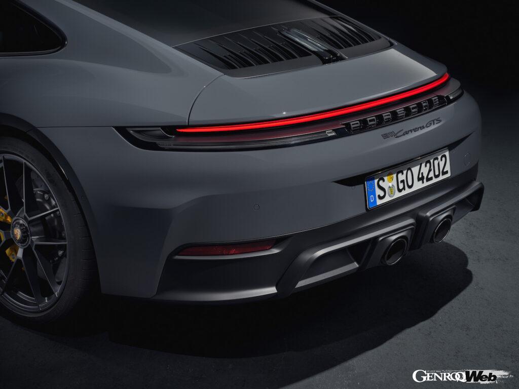 「新開発「T-ハイブリッド」を搭載した「ポルシェ 911 GTS」がデビュー「最高出力システム541PS」【動画】」の9枚目の画像