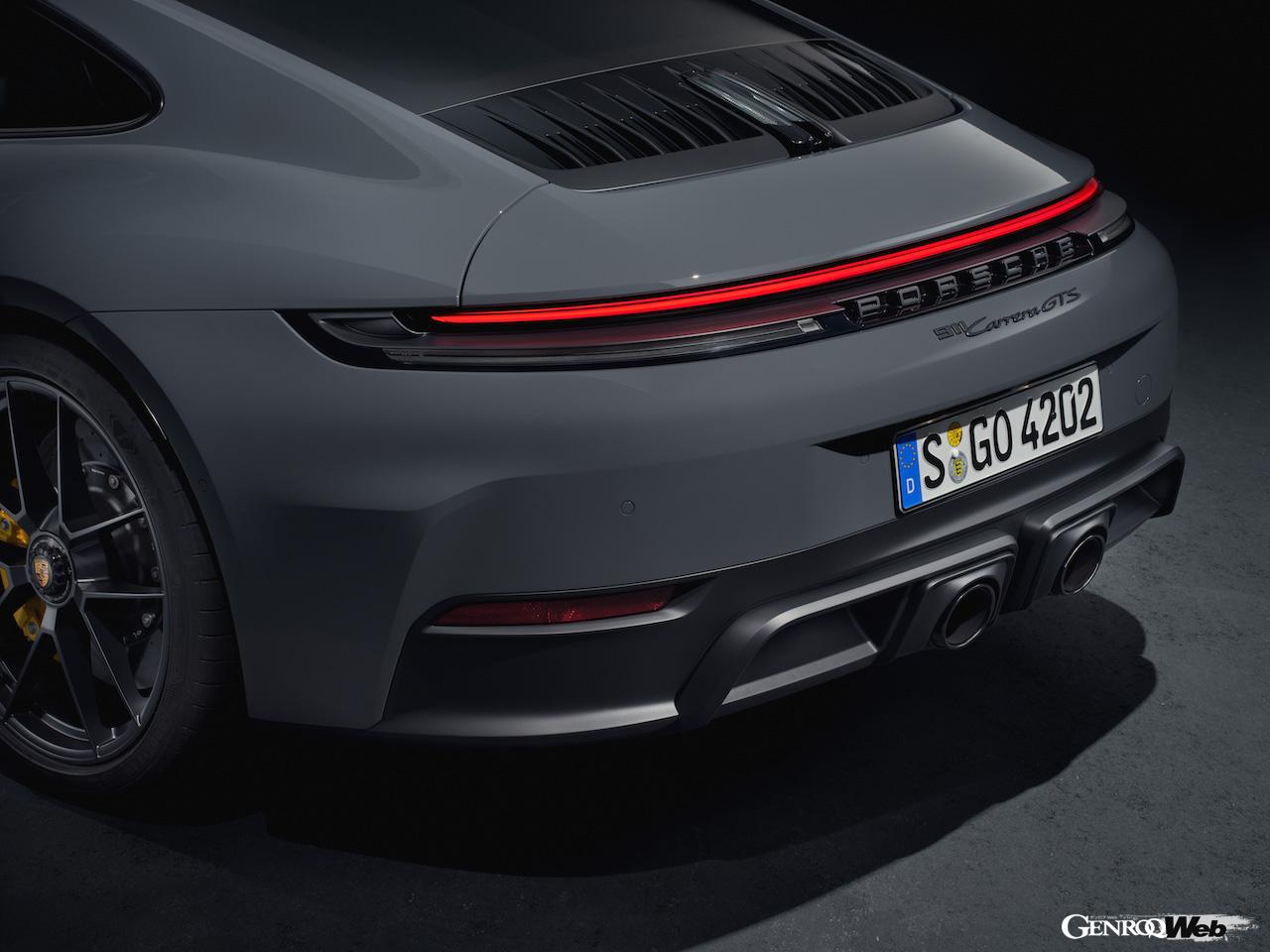 「新開発「T-ハイブリッド」を搭載した「ポルシェ 911 GTS」がデビュー「最高出力システム541PS」【動画】」の24枚めの画像