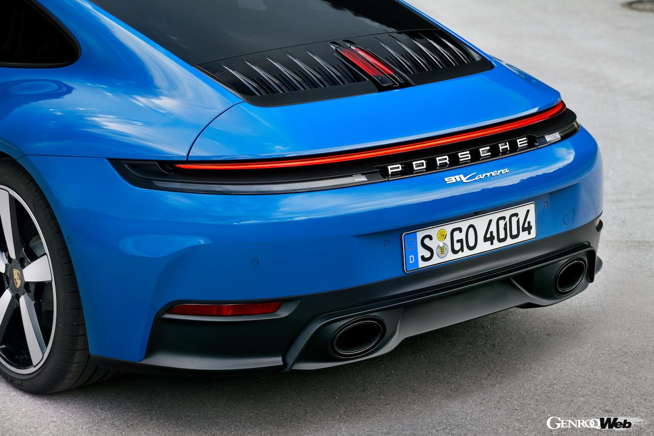 「新開発「T-ハイブリッド」を搭載した「ポルシェ 911 GTS」がデビュー「最高出力システム541PS」【動画】」の18枚めの画像