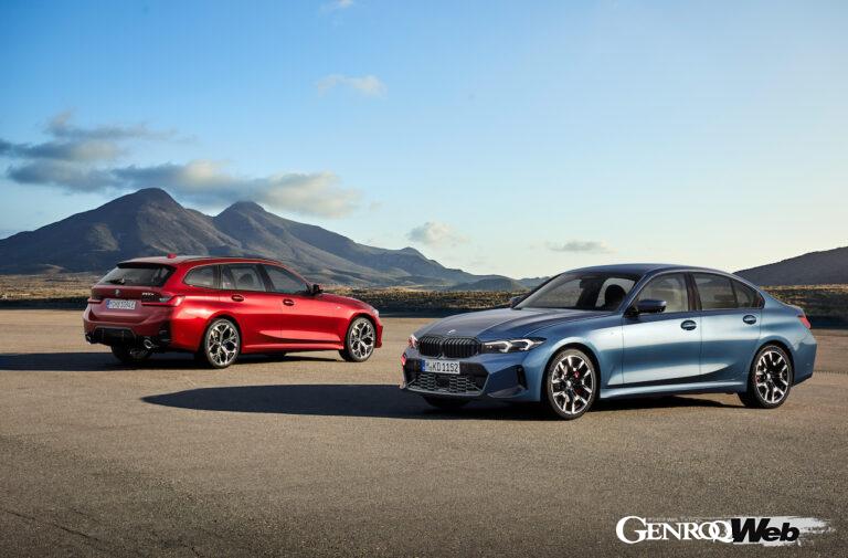 BMWは基幹車種の「3シリーズ セダン」と「3シリーズ ツーリング」にアップデートを実施、2024年7月から段階的に生産をスタートする。