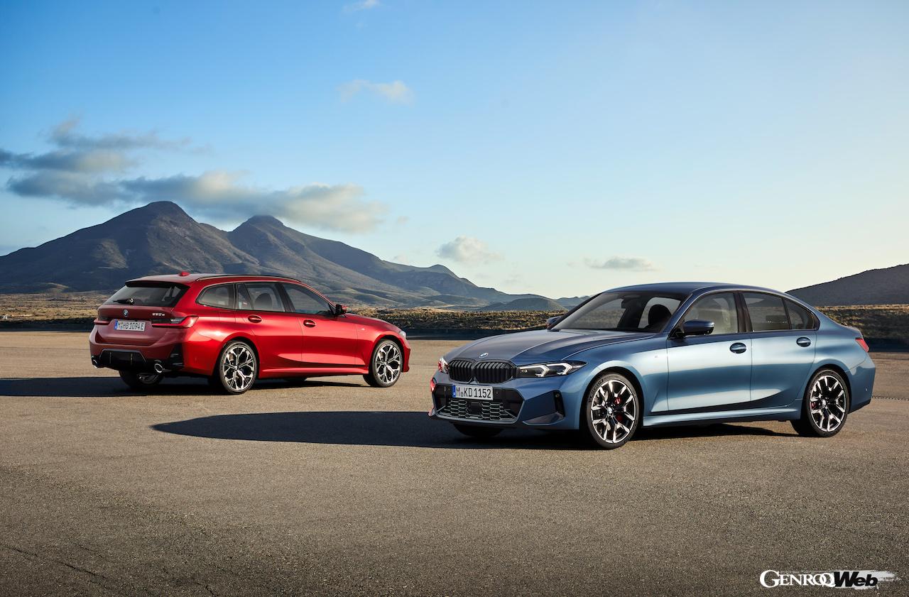 BMWは基幹車種の「3シリーズ セダン」と「3シリーズ ツーリング」にアップデートを実施、2024年7月から段階的に生産をスタートする。
