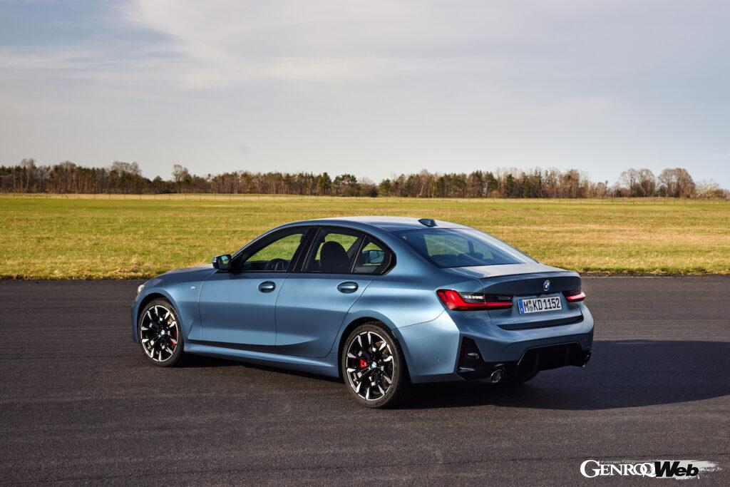 新型「BMW 3シリーズ セダン」のエクステリア。