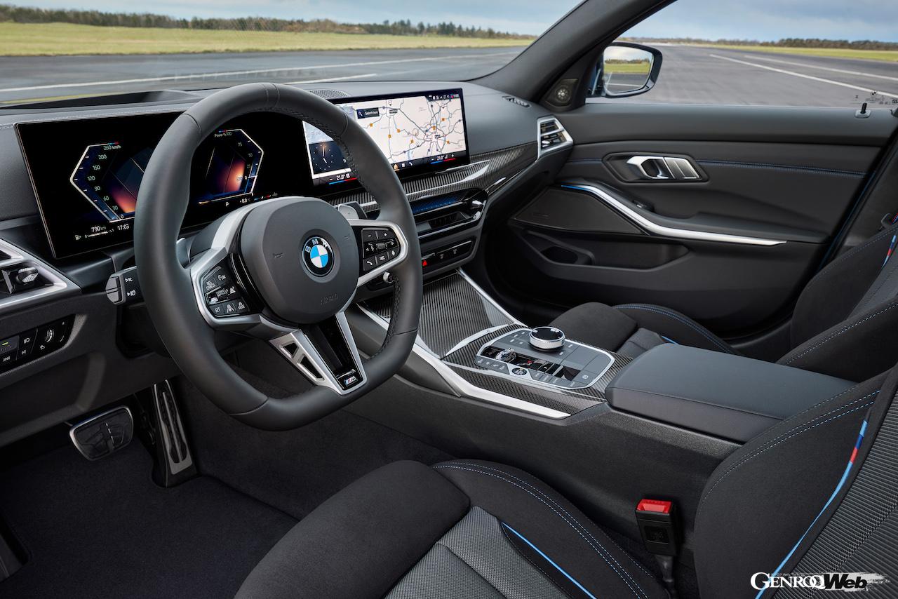 「改良新型「BMW 3シリーズ セダン」「3シリーズ ツーリング」が登場「内外装をアップデート」「EVモード航続距離101km」」の20枚めの画像