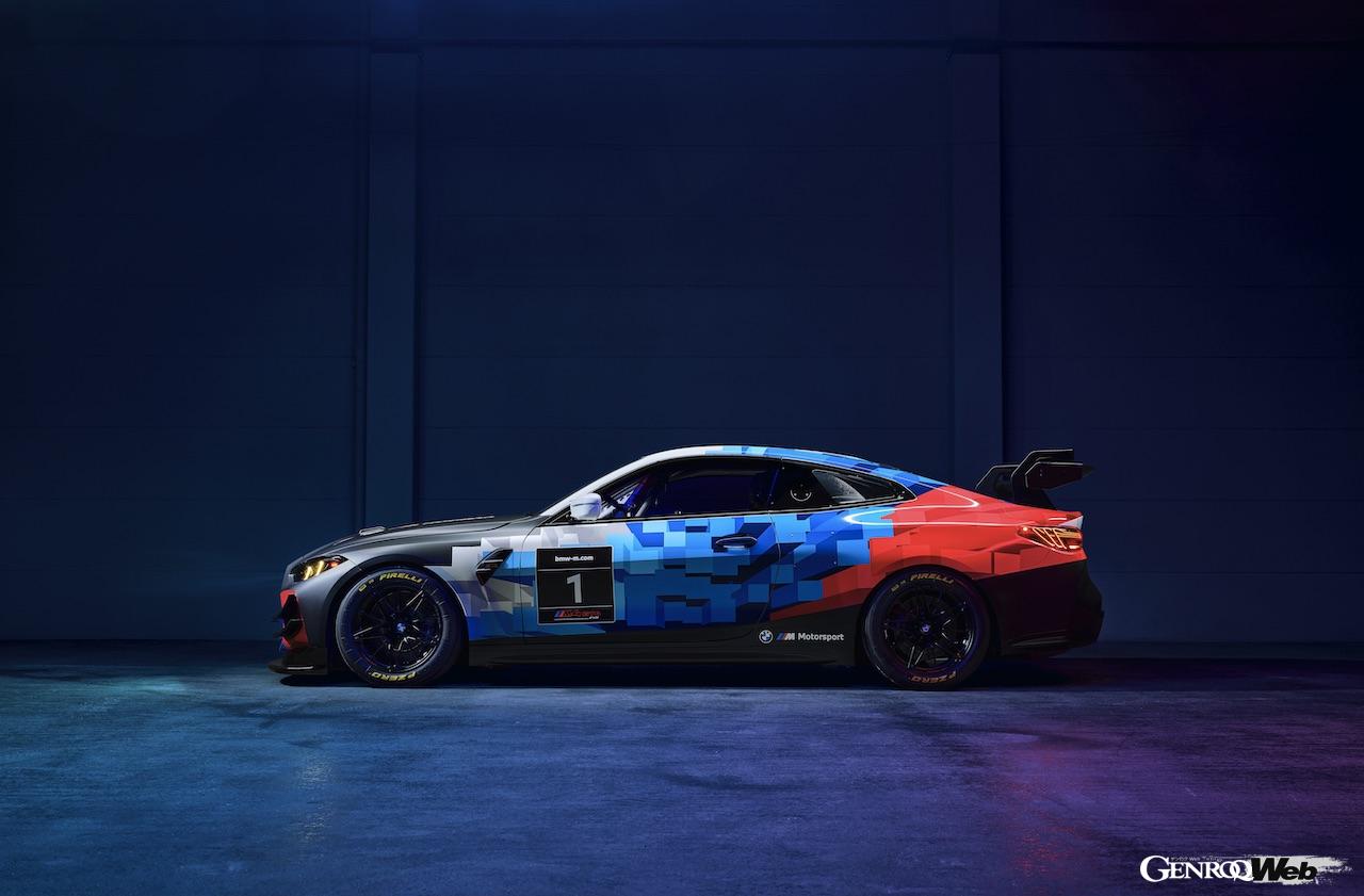 「BMWがGTカテゴリーレーシングカー「M4 GT3 エボ」を初公開「チームやドライバーの声を反映」【動画】」の7枚めの画像