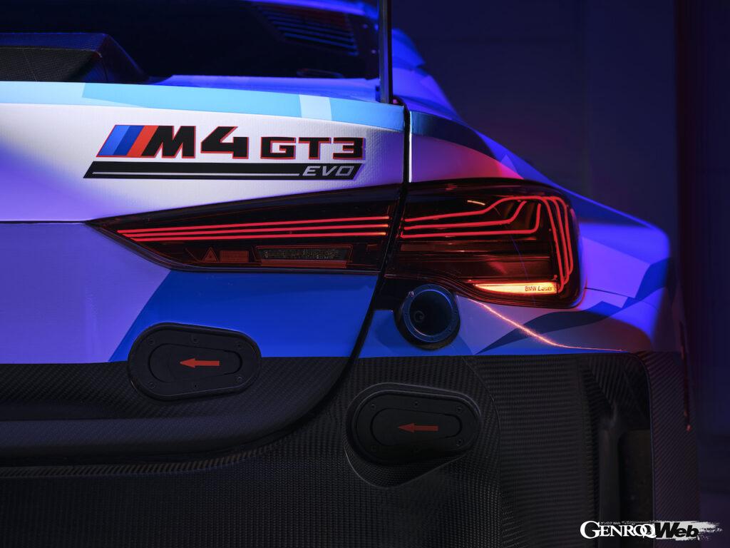 「BMWがGTカテゴリーレーシングカー「M4 GT3 エボ」を初公開「チームやドライバーの声を反映」【動画】」の18枚目の画像