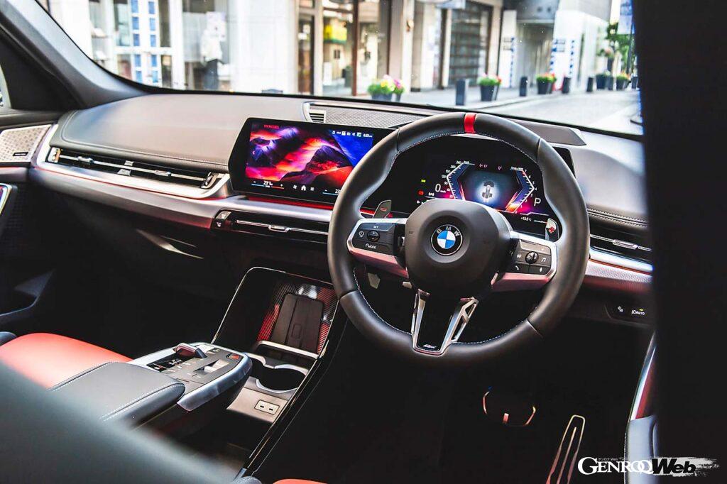「「BMW X1 」のMパフォーマンスモデル「M35i xDrive」に試乗「秀逸なコンパクトSUVが目指すのは？」」の5枚目の画像